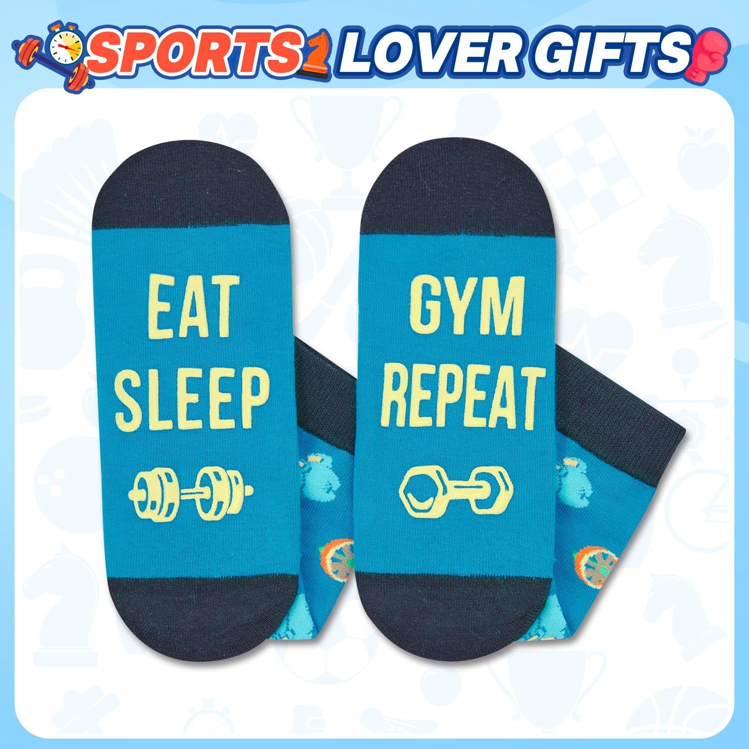 Zmart Sports Gifts for Men Women - Swim Climbing Yoga Gym Socks for Runner Skateboarder - Image 4
