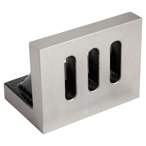 Angle Plate, 4-1/2 Slotted & Webbed (3432)