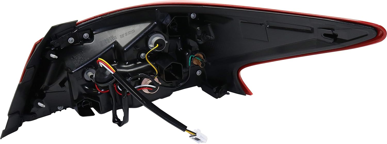 Garage-Pro Tail Light Compatible with Nissan Altima 2016-2018 Mounts On Body, For Models With Smoked Lens Tail Light Halogen With bulb(s) Driver Side, Outer NI2804111