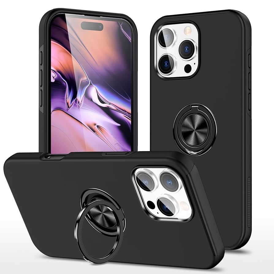 ⭐️ iPhone 16 Pro Max ケース スタンド リング 6.9インチ Amazon.co.jp: Cakublse iPhone 16 Pro Max 用 ケース フィルム
