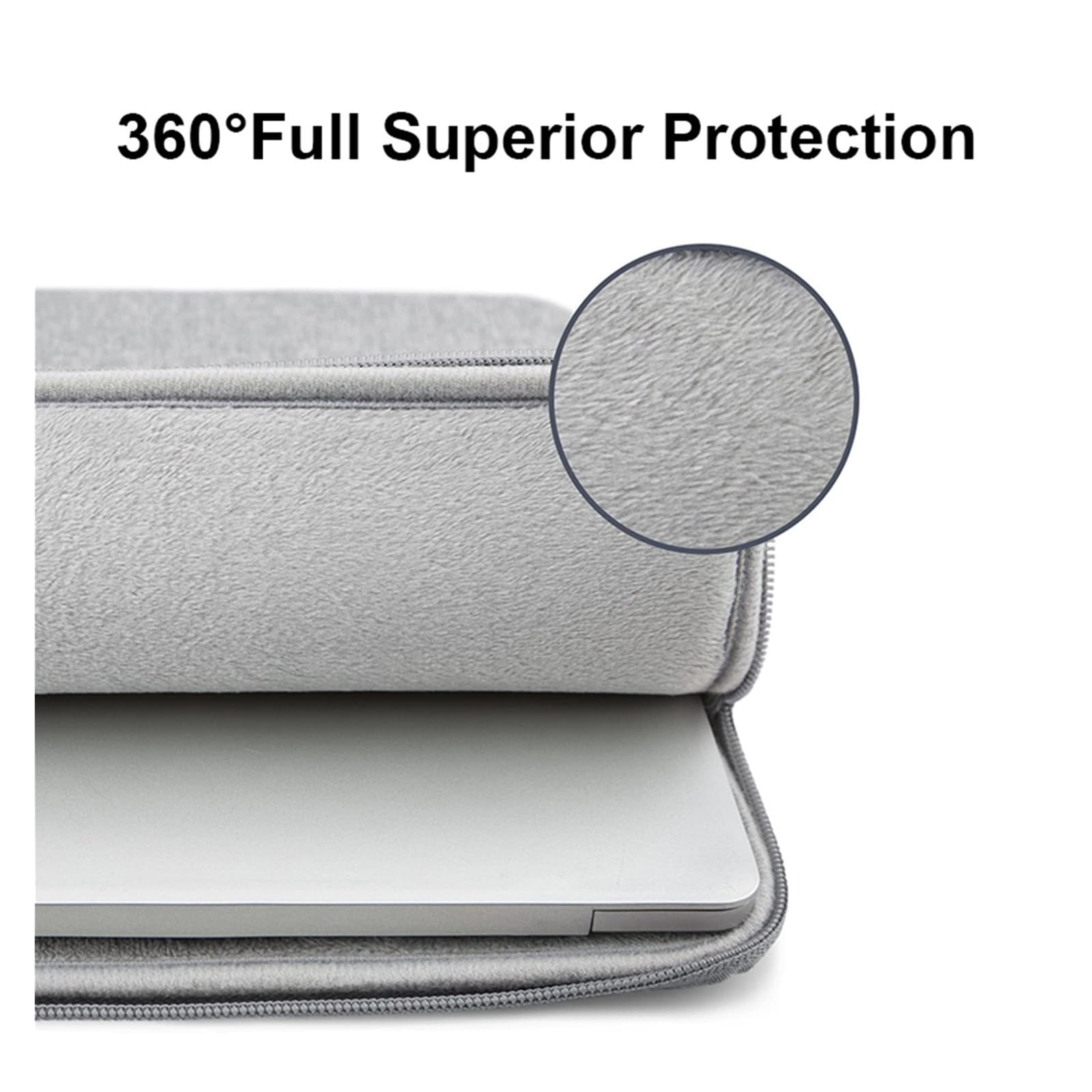 Custodia per notebook e tablet da 11", 12", 13", 15", 15", 15,6" (nero, XXL)