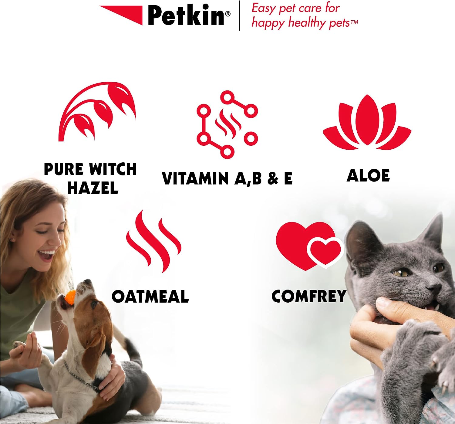 Petkin Anti Itch Stick for Pets - Simply Rub on Anytime to Provide Pain & Itching Relief for Dogs & Cats on Contact - Bitter Taste Stops Licking & Chewing - 1.5 oz Net Weight -Ideal for Home or Travel image 5