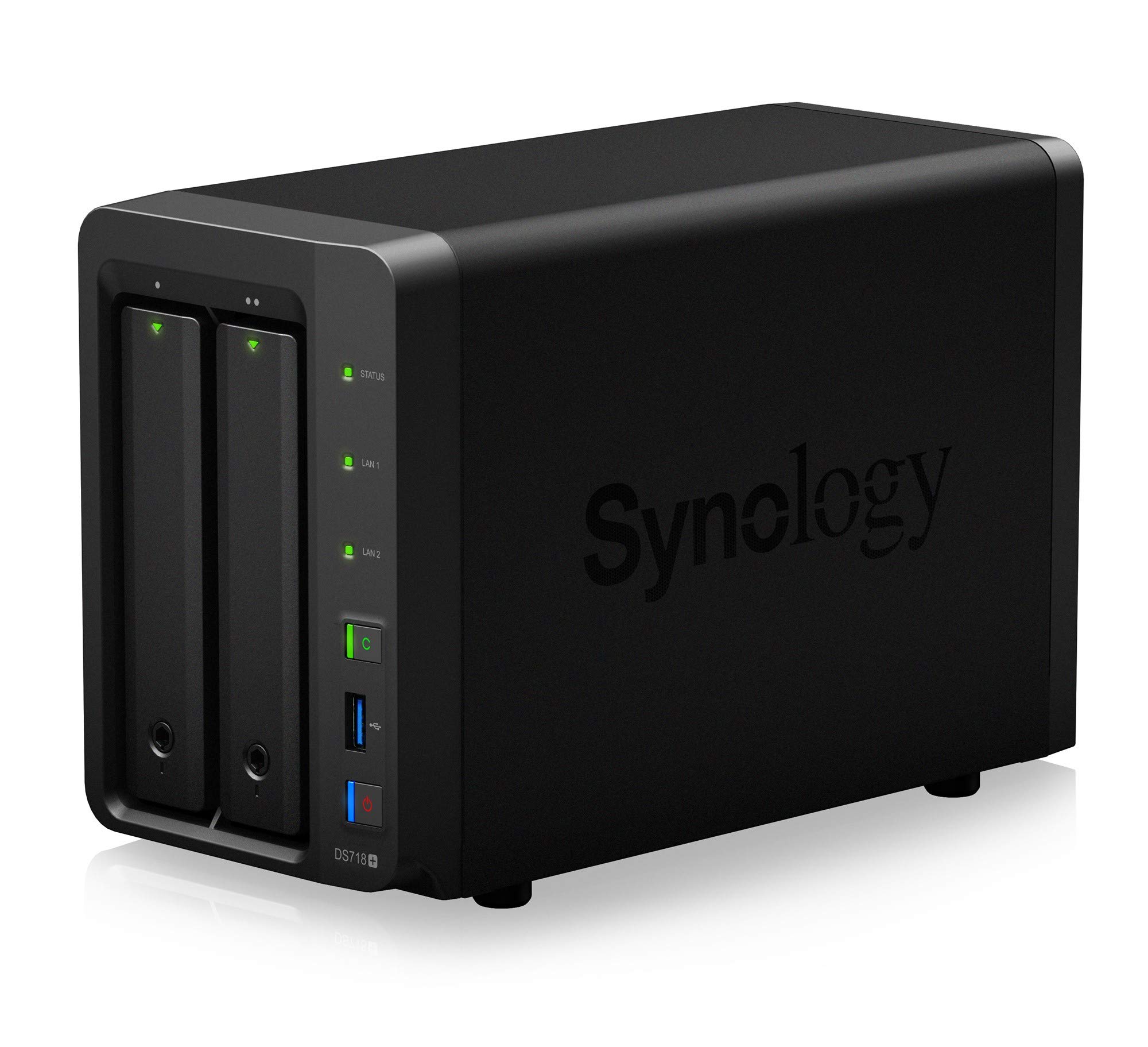 Synology DS718+ 6TB 2 Bay Desktop NAS Solution | Installed with 2