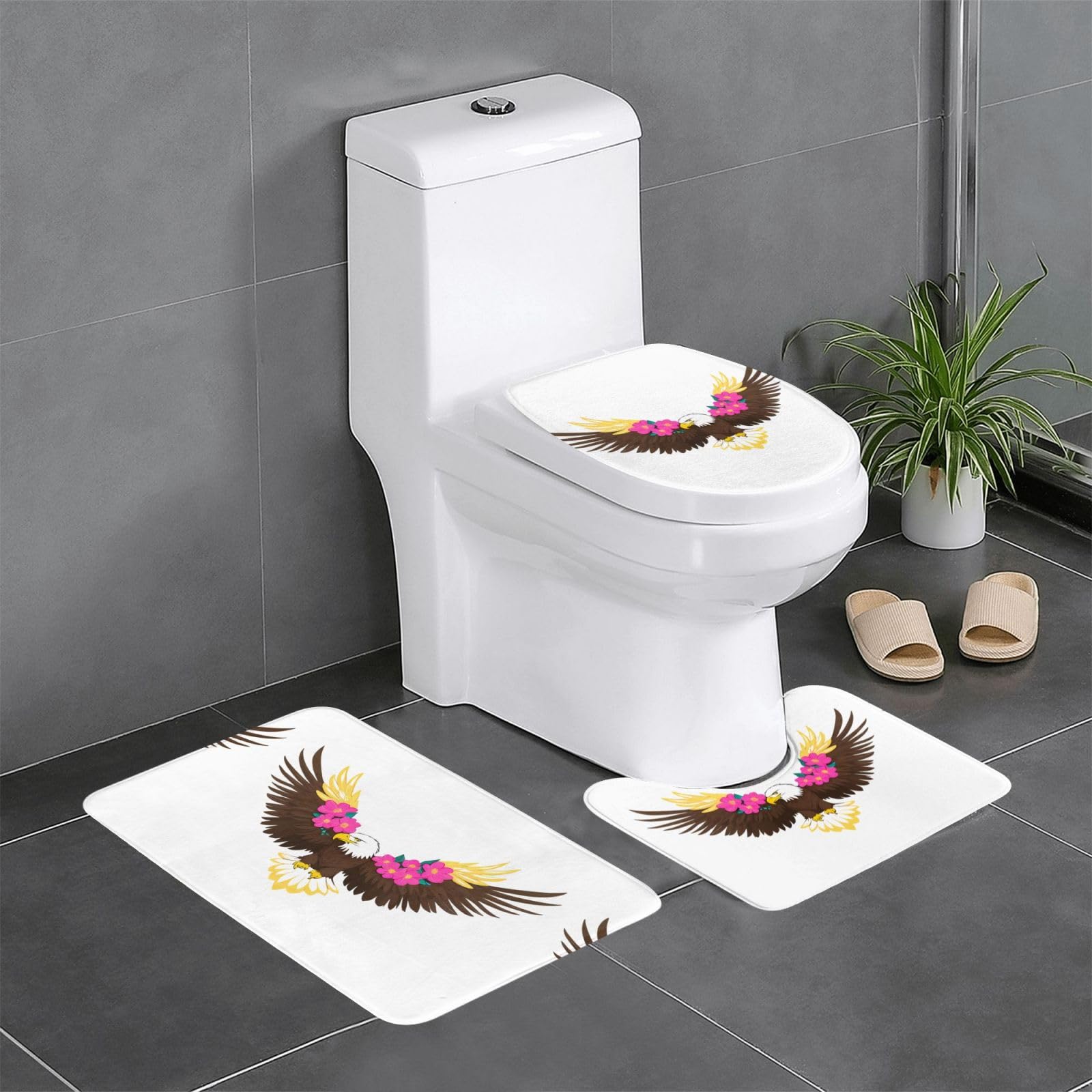 Tapis de bain antidérapant WHJDPP idéal devant la coiffeuse ou la baignoire