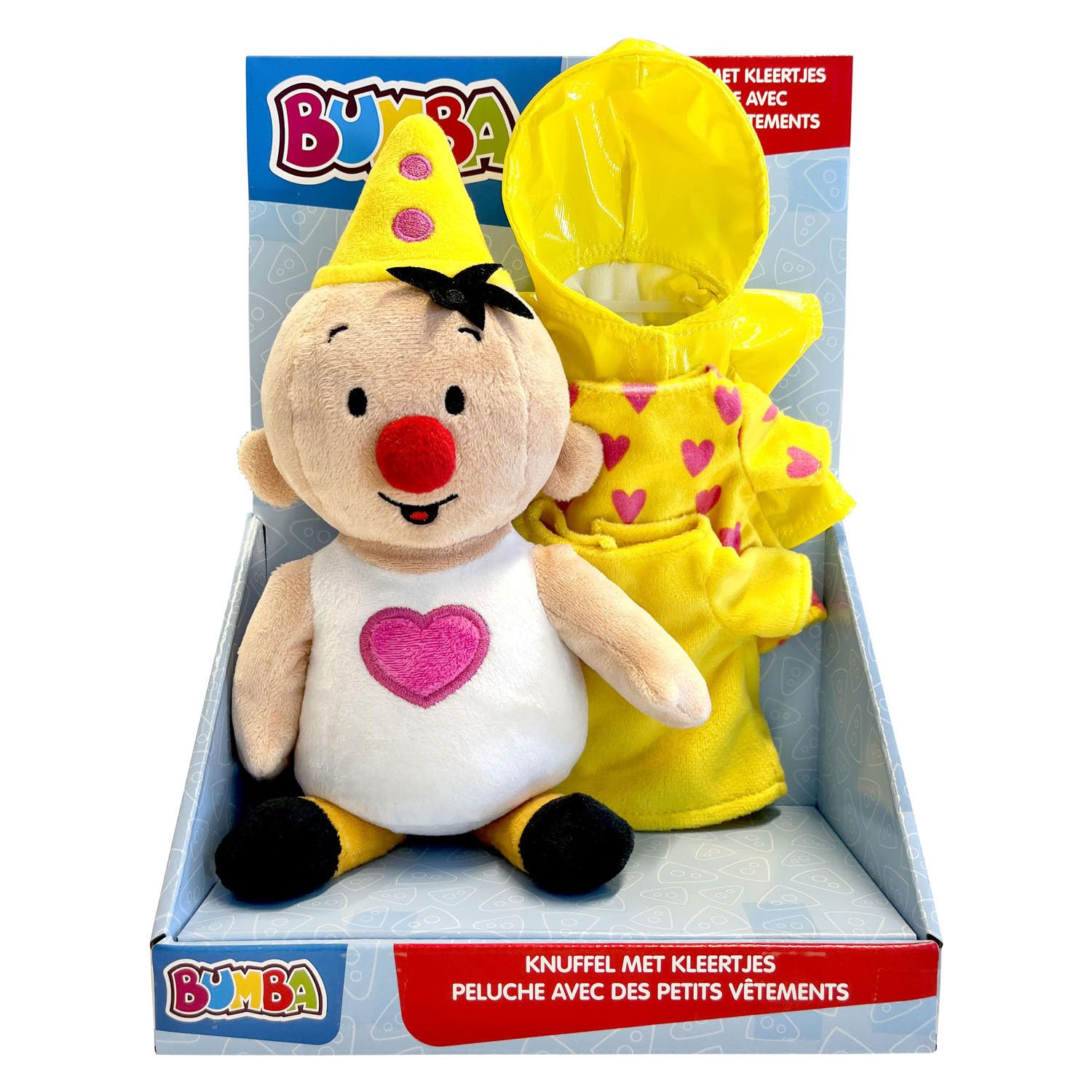 OttoSimon Bumba Kuscheltier mit Kleidung - Plüsch Anziehpuppe 30 cm