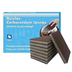 Carborundum Sponge Nano Emery Sponges Caspian Stone Pot Clean Brush Rust Eraser Grit Scouring Pads Pot Cleaning Pads
