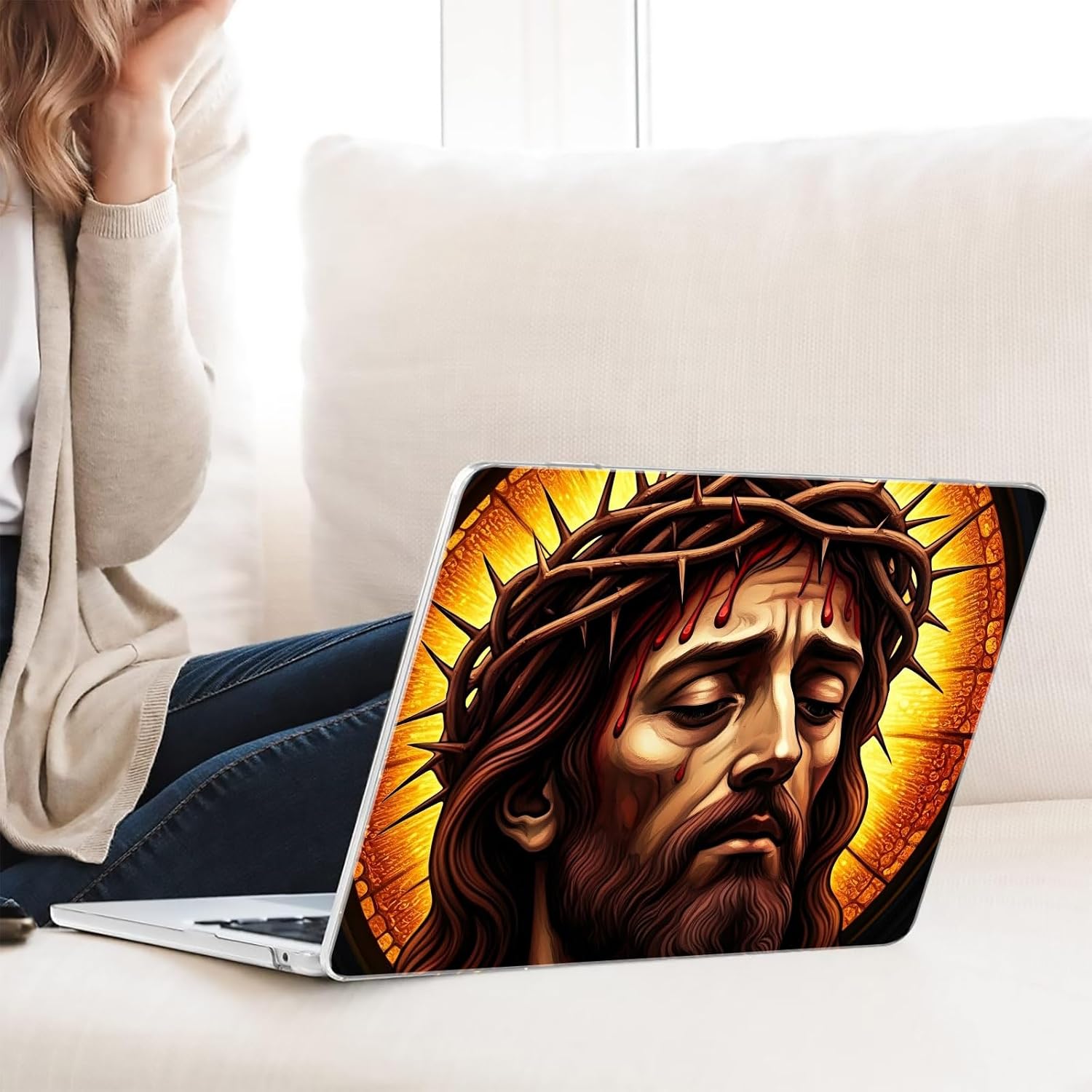 Compatible with MacBook Neo 13-inch, Hard Shell Case with Keyboard Cover and Screen Protector (A3404 A18 Pro chip, 2026 Release) - Christ MC22993