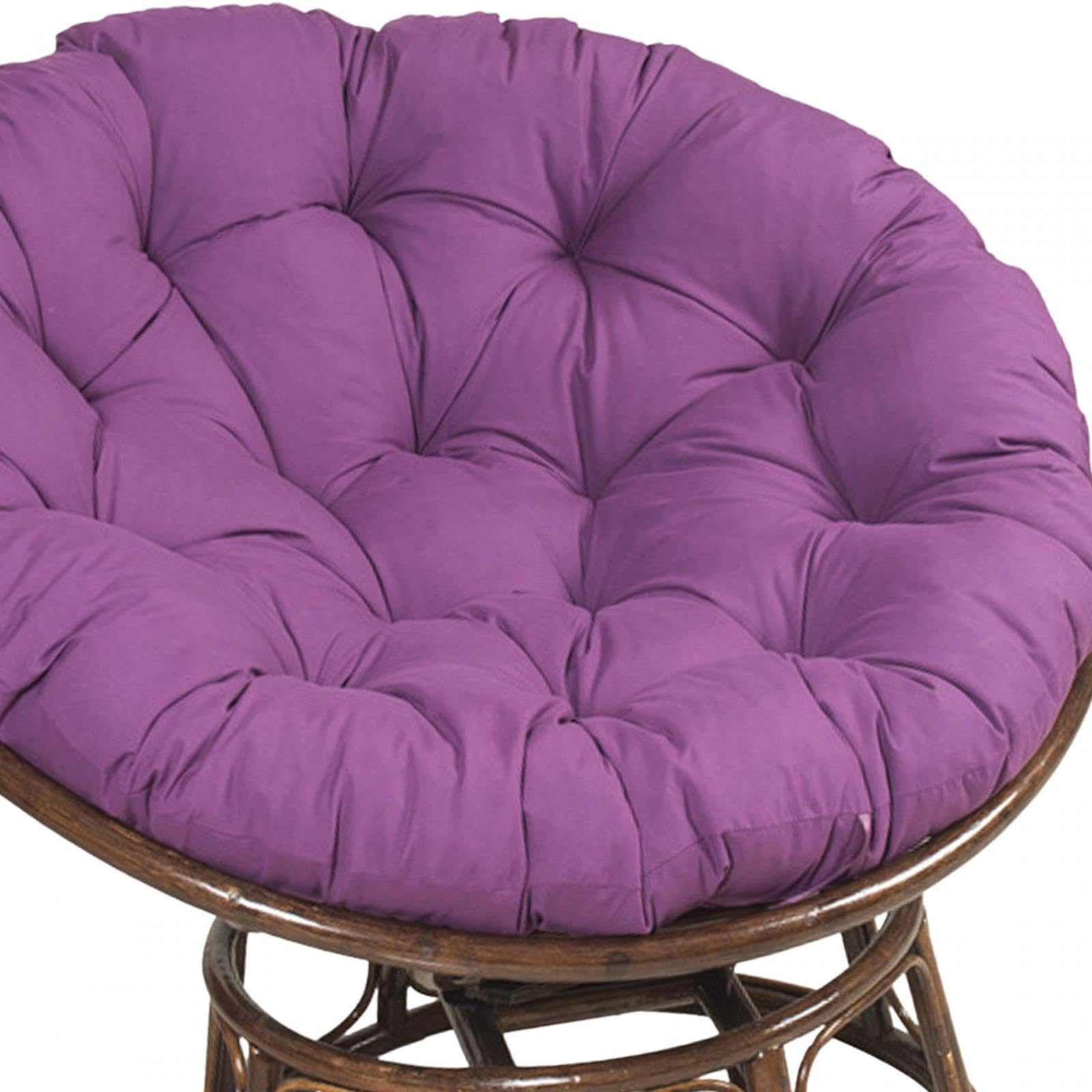 CLUB BOLLYWOOD® Hammock Chair Cushion Egg Swing Chair Cushion for Hanging Beds Hammock Chair Purple | Patio & Garden Furniture | Cushions & Pads | Cushions & Pads | 1 Hammock Chair Cushion-picture-20