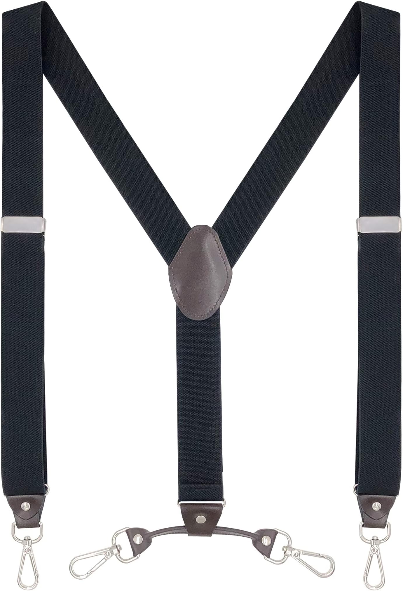 Men's Suspenders with Swivel Hooks and Adjustable Braces, Suitable for Heavy Duty, Big and Tall