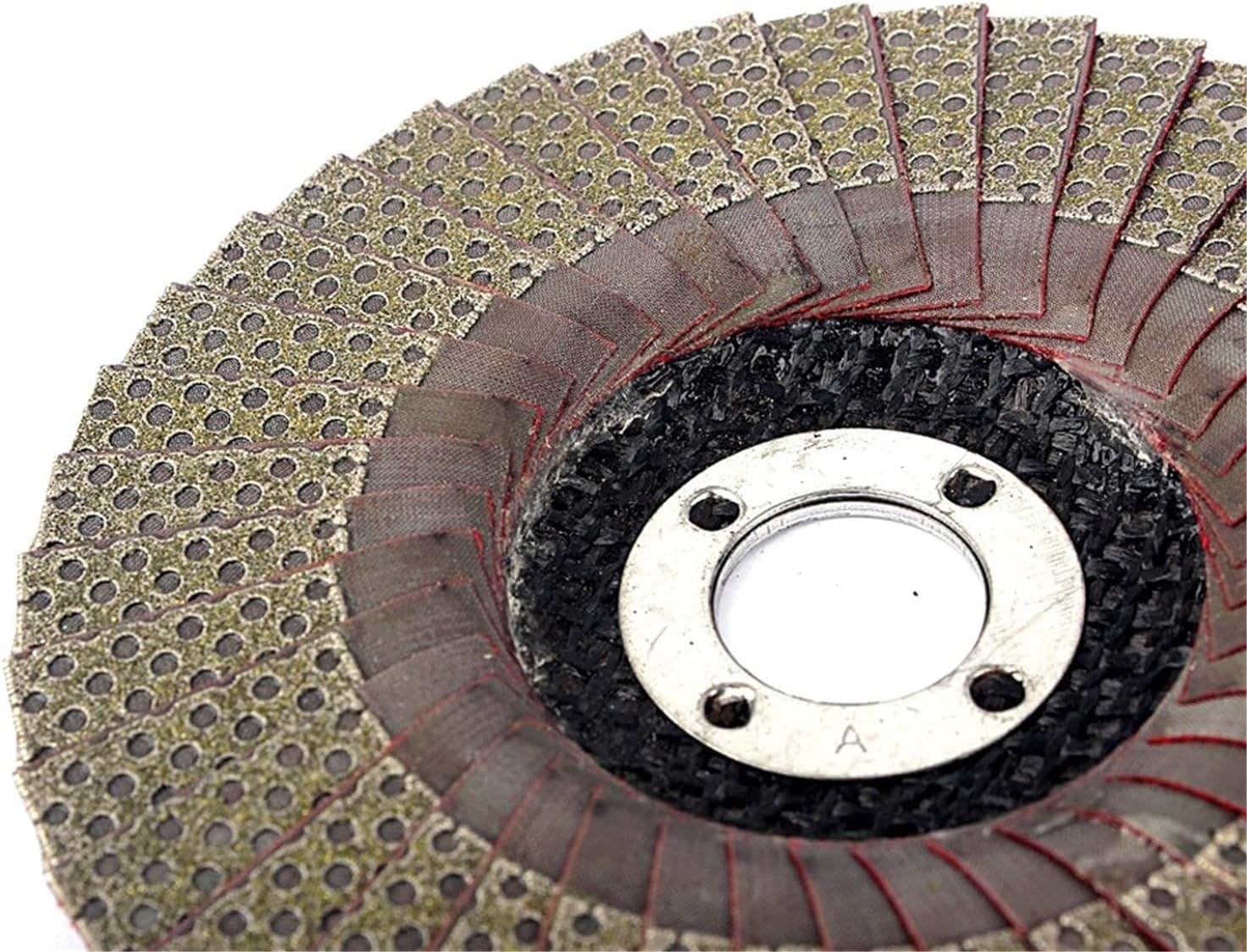 1PC 4" 5" Diamond Grinding Wheels Electroplated Flap Disc Granite Marble Concrete Abrasive Pads for Angle Grinder Sanding