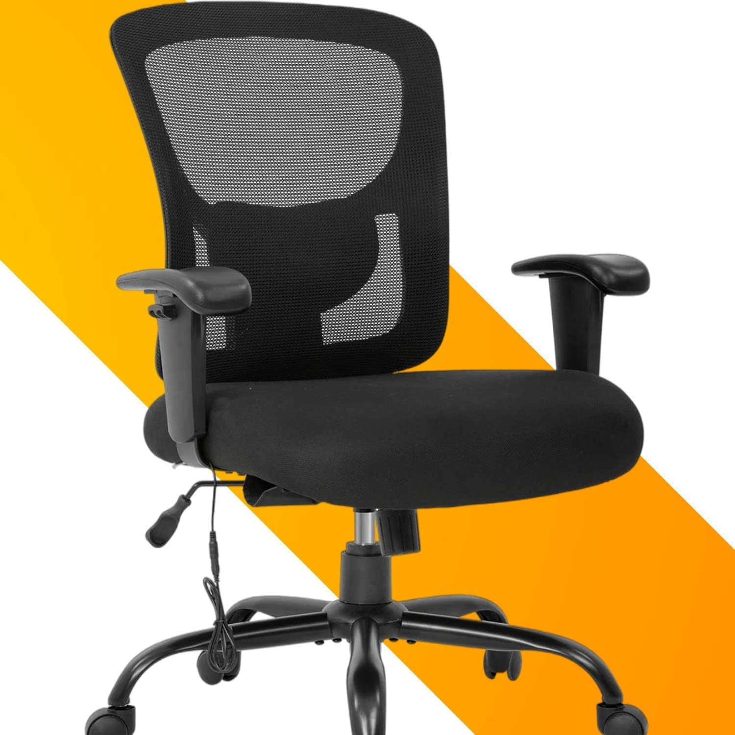 Big and Tall Executive Office Chair 400lbs Adjustable