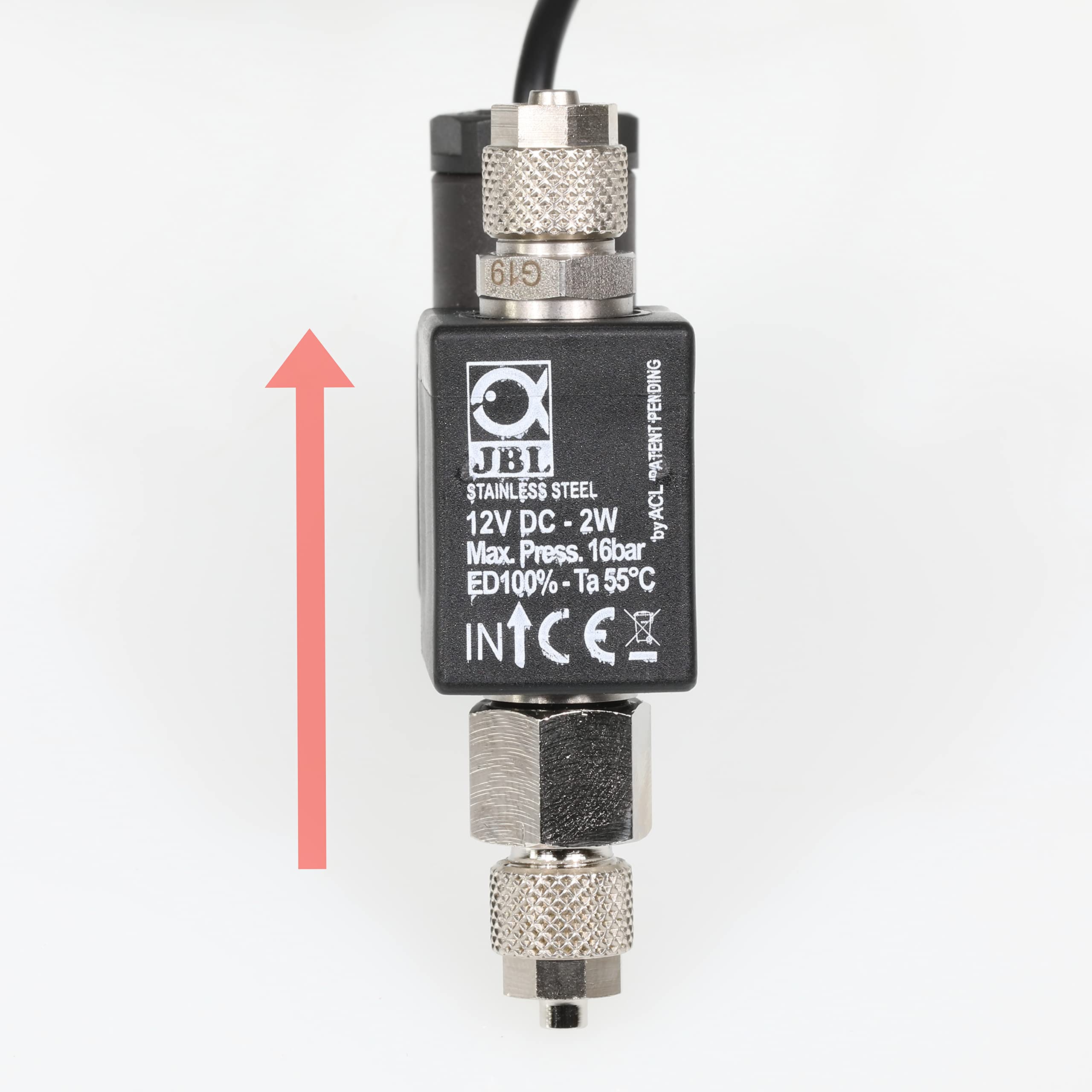 JBL PROFLORA CO2 VALVE, Magnetventil für die CO2-Zugabe, Geräuschlos