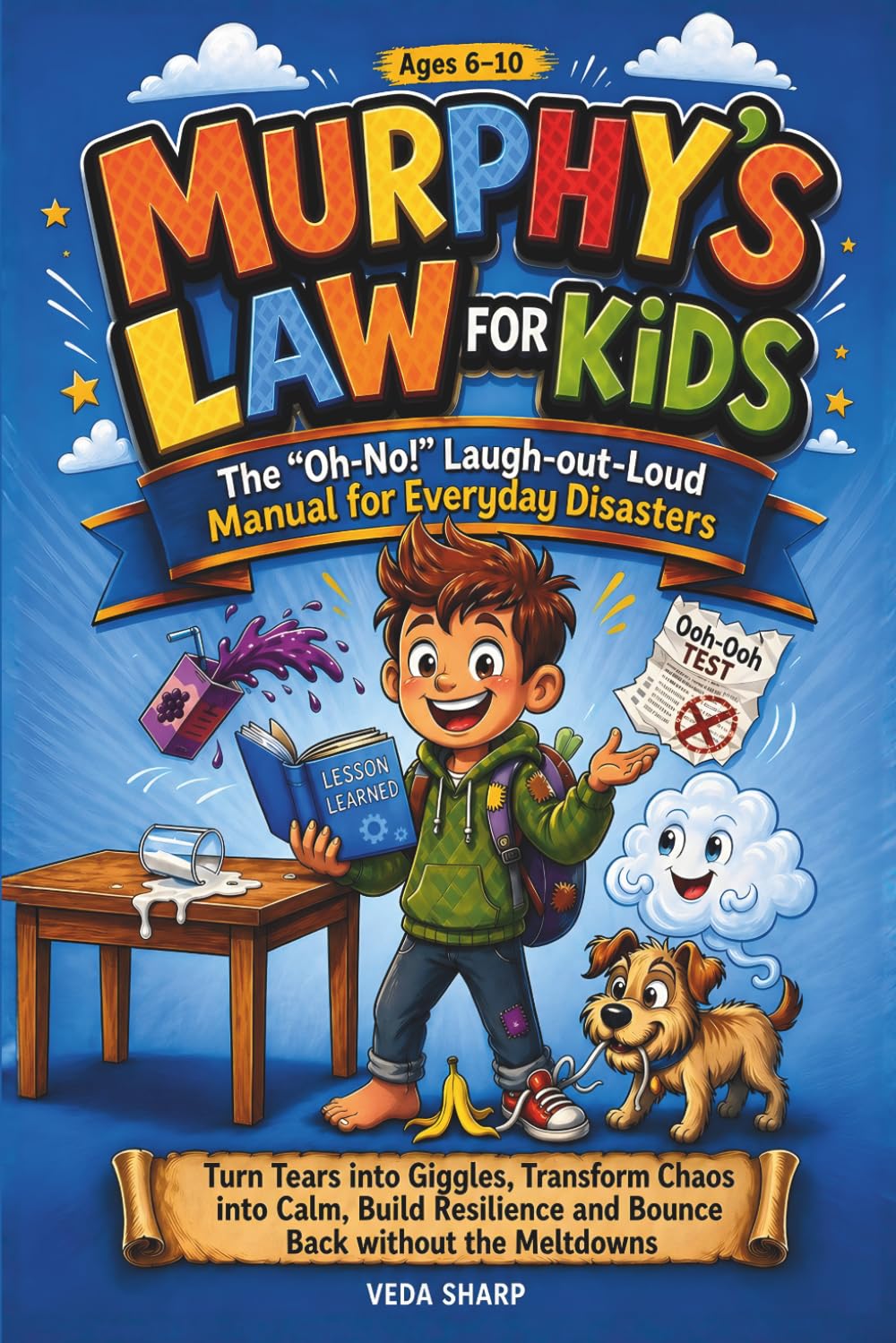 MURPHY'S LAW FOR KIDS: The "Oh-No!" Laugh-out-Loud Manual for Everyday Disasters: Turn Tears into Giggles, Transform Chaos into Calm, Build Resilience ... the Meltdowns (Murphy’s Law Survival Series)