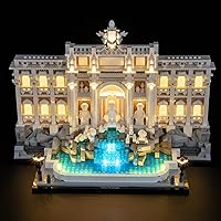 Vista 11 de Briksmax Kit de iluminación LED para arquitectura Empire State Building - Compatible con el modelo de bloques de construcción Lego 21046 - No