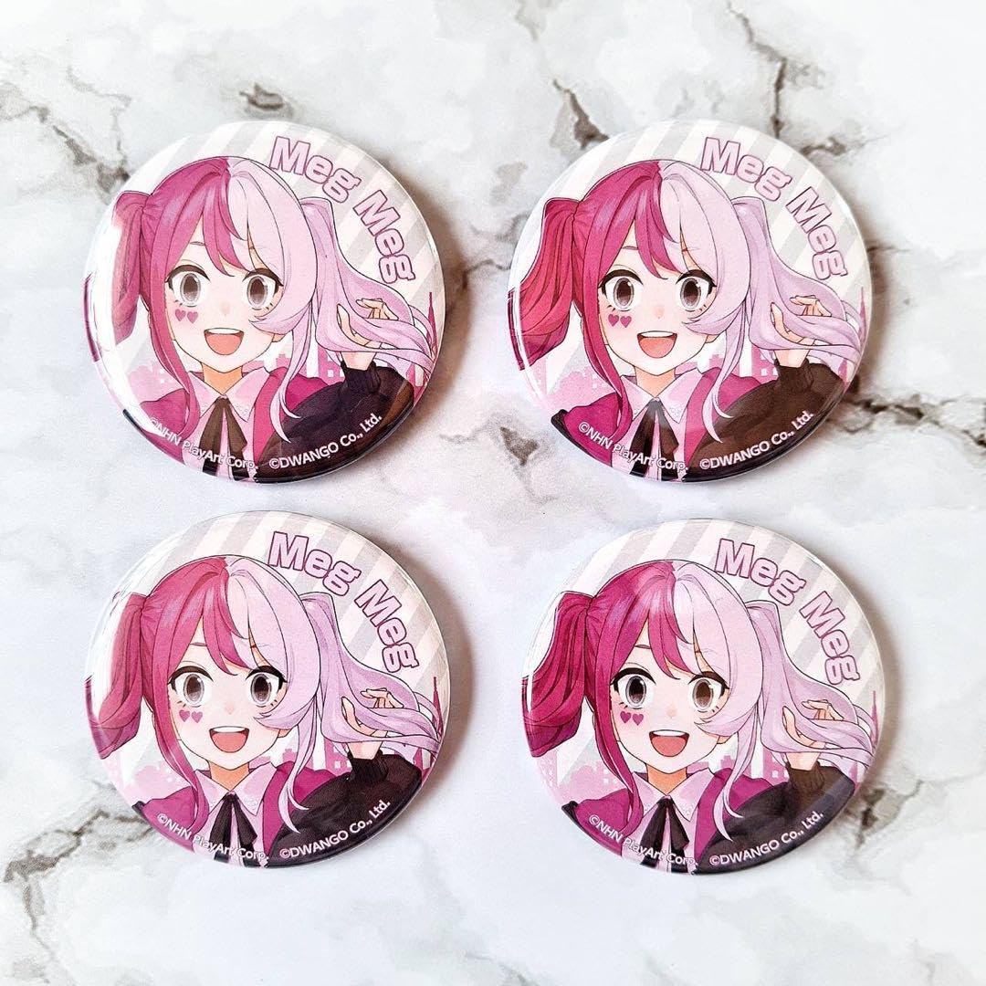 【まとめ売り】　コンパス　メグメグ　缶バッジ コンパス メグメグ 缶バッジ - メルカリ