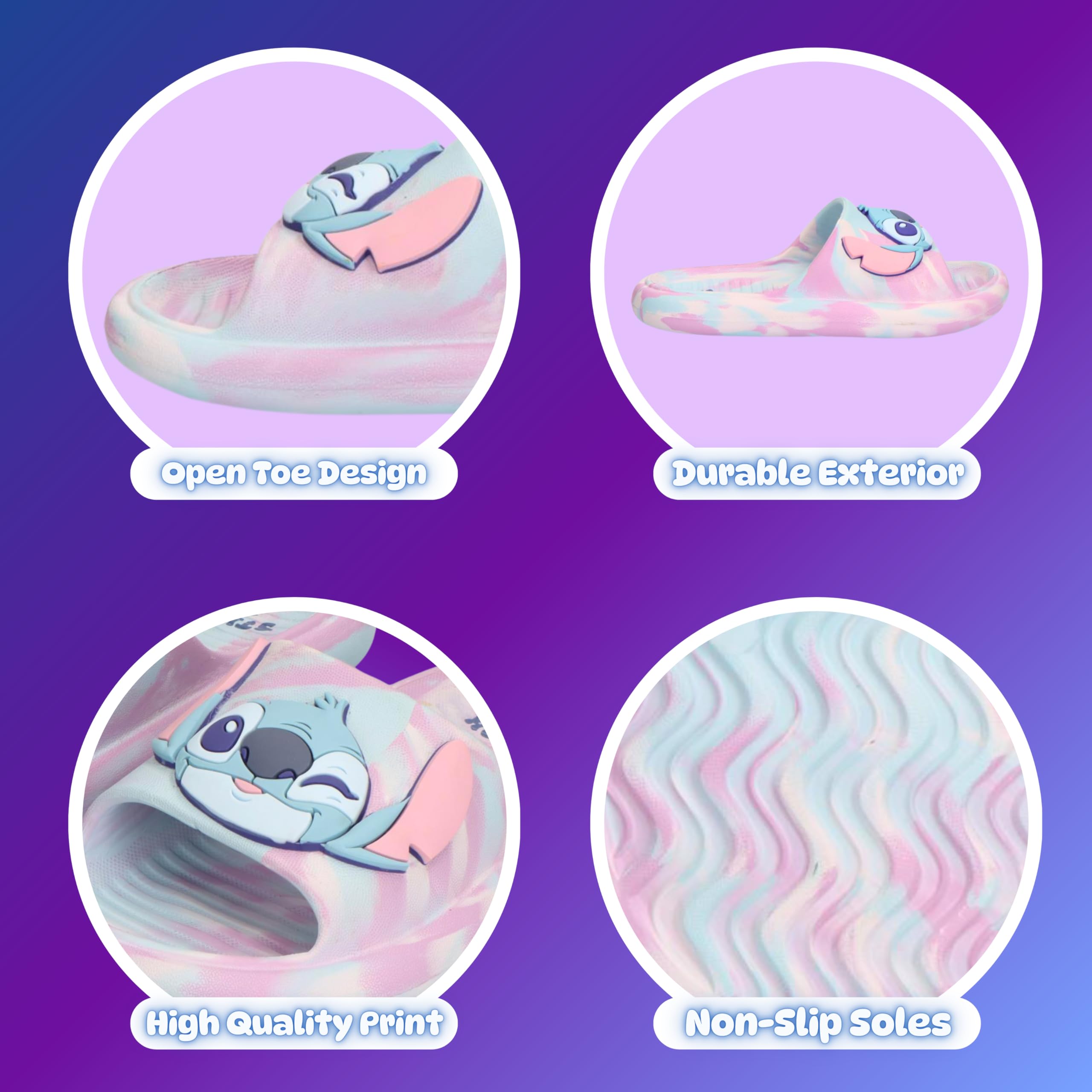 Disney Stitch Sandalias para Niñas, Sandalias de Verano, Regalo Niñas, Tallas EU 26 a 33