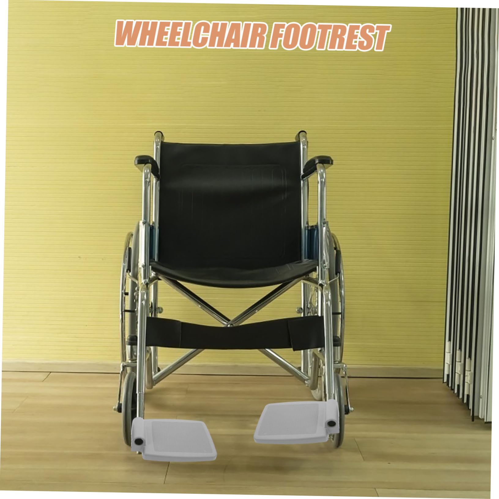 FOMIYES 8 Piezas Reposapiés De Silla De Ruedas Estables Reposapiés De Silla De Ruedas Pedal De Repuesto Para Silla De Ruedas Pedal De Silla De Ruedas Para Pacientes Suministros De Silla