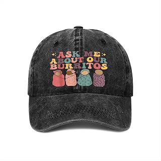 Our Burritos L&D Nurse Labor and Delivery Nursing Hat Trucker Hat Women Vintage Mesh Hat for Summer