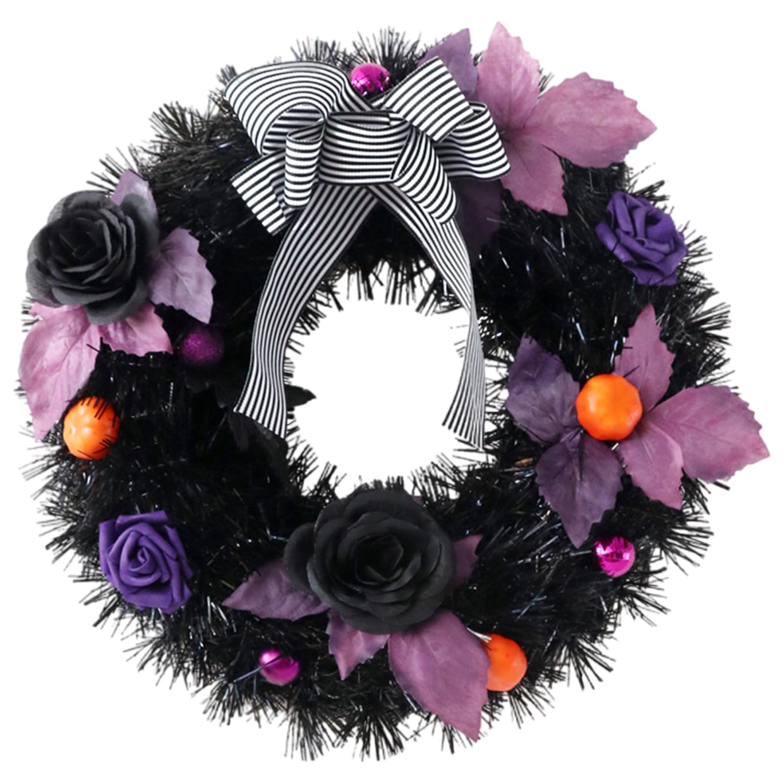 Tsophreniq Wreath Decoration Scary Door Hangings Colorful Garlands for Halloween Parties Indoor and Outdoor Decorations Party Accessory