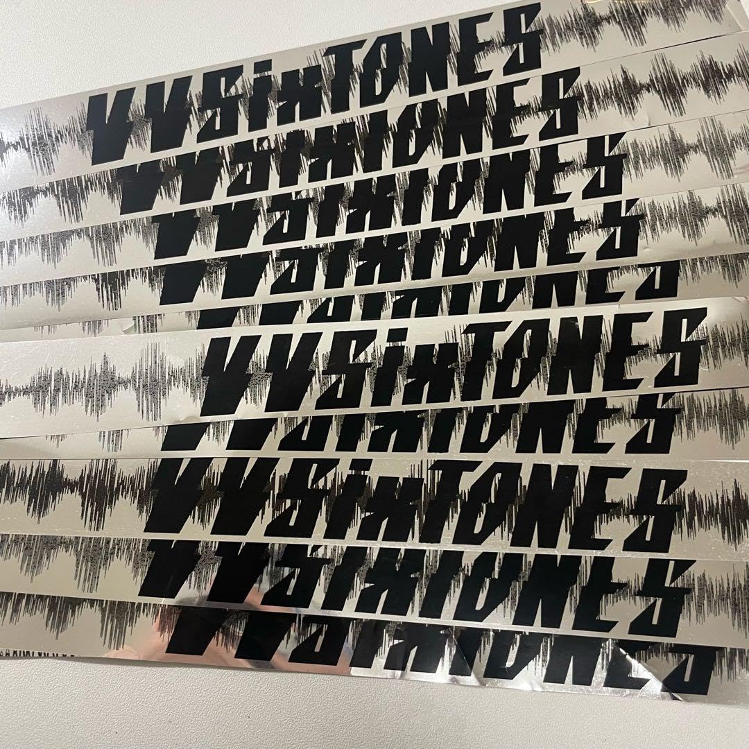 Amazon.co.jp: SixTONES VVS 銀テープ 銀テ 落下物 : おもちゃ