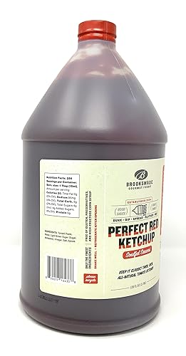 Miniatura 6 de Brooksmade Gourmet Foods Salsas Soulful, Ketchup rojo perfecto, sin gluten, sin jarabe de maíz alto en fructosa, ketchup totalmente natural, hecho
