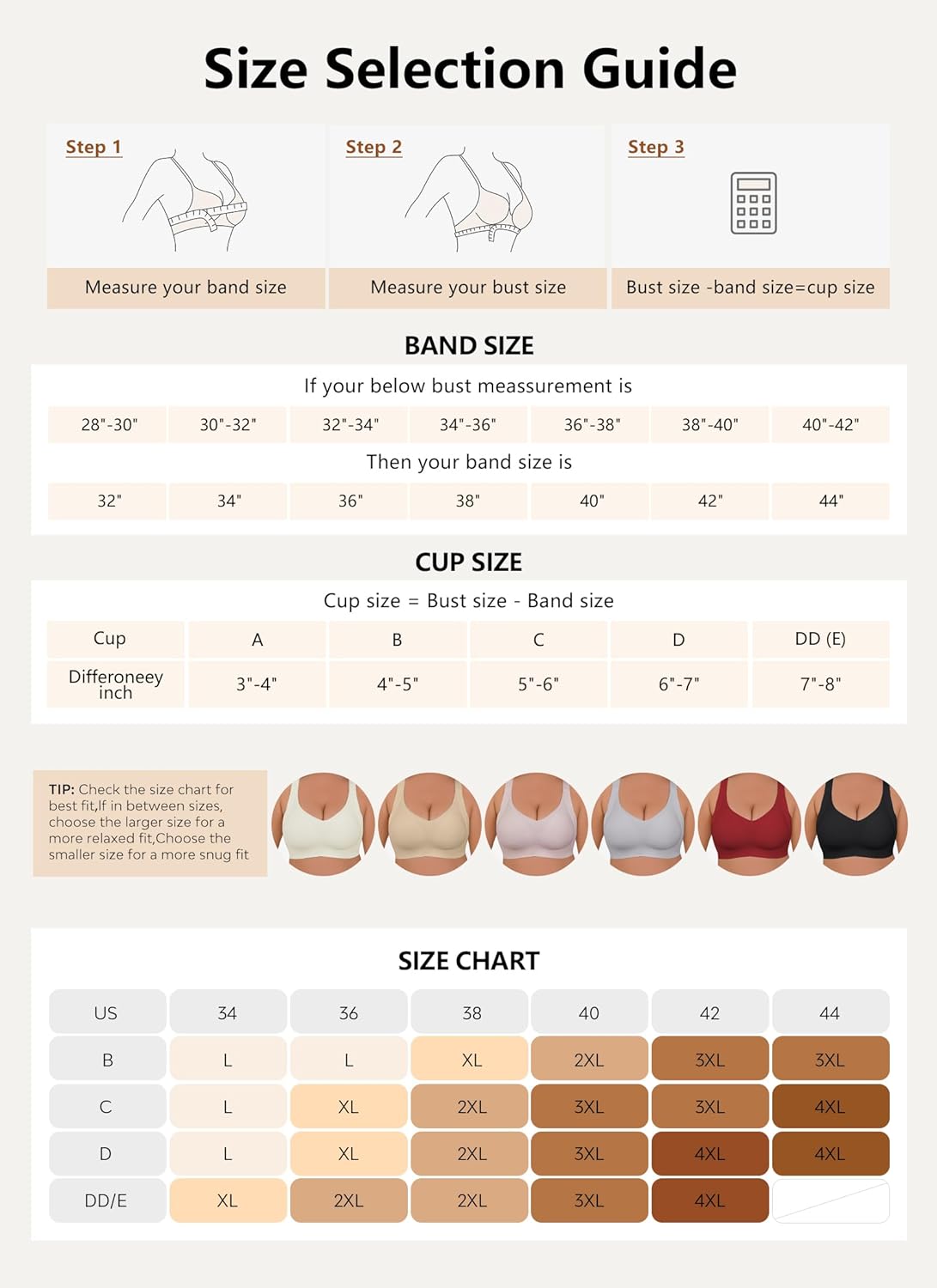 Soft Sleep Wirefree Bras for Women Full Coverage No Underwire Everyday Bras Comfortable Sports Bras - Image 2