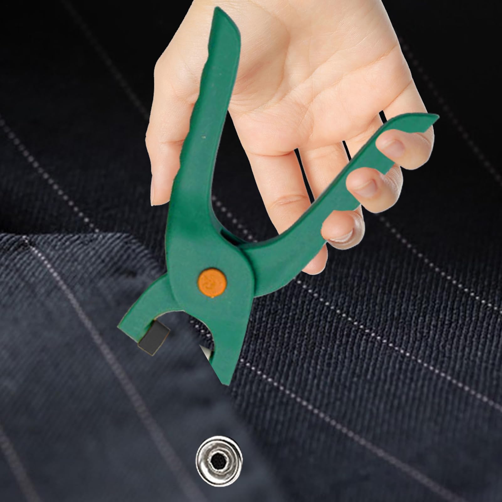 Kit Pinze Per Occhielli E Rinforzi Portatile con 200 Occhielli | Kit Di Utensili Per Foratura Resistente Scarpe Pelle Cinture Tessuto Bandiere Carta e Artigianato