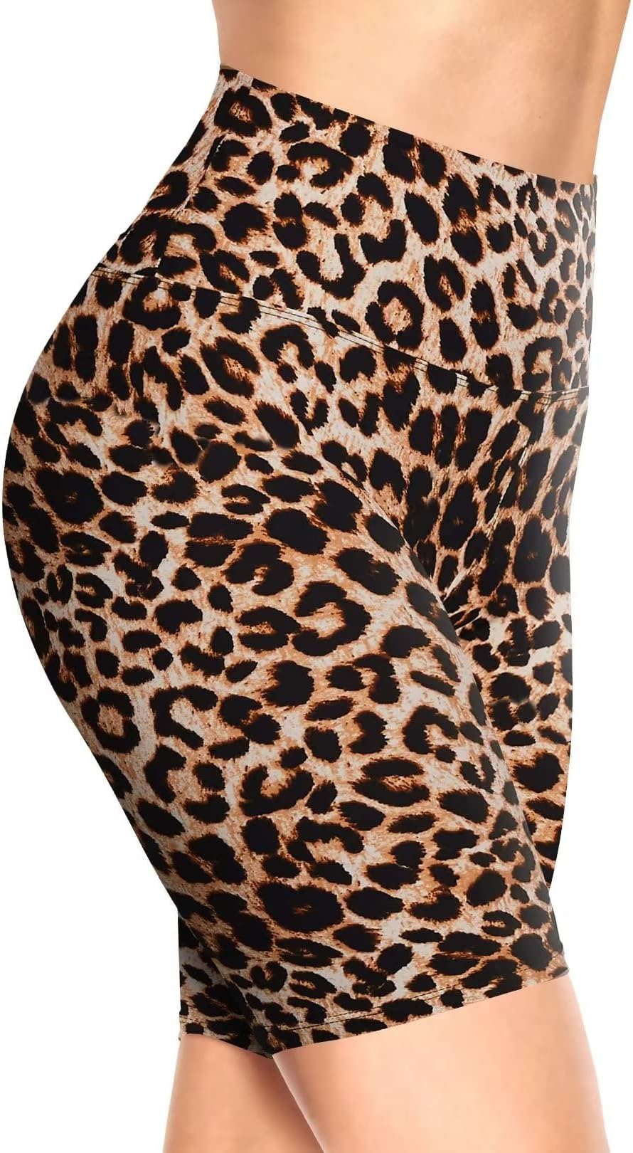 TNNZEET Cycling Shorts Women High Waisted Ladies Cycle Leggings for Gym Biker Running