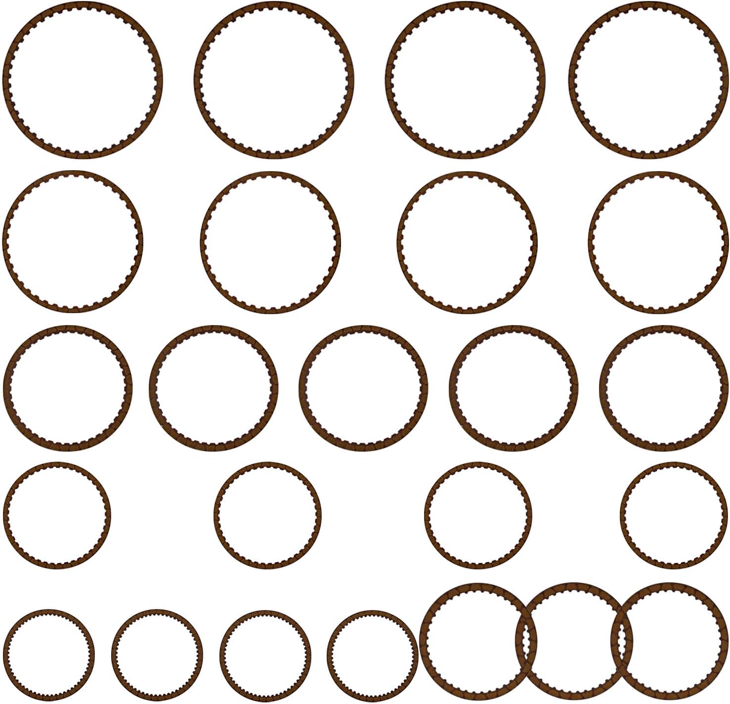 UB80 Auto Transmission Friction Kit Clutch Plate W197880E Compatible with Toyota Avalon 2019-2020 for Camry 2018-2020 for RAV4 2019-2020 2.5L fit for Lexus ES350 2019-2020 3.5L