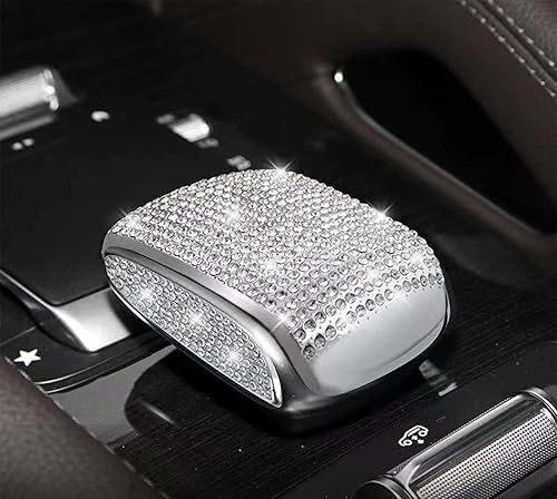 Miniatura 7 de Cubierta de emblema de control de medios interiores de cristal brillante compatible con Mercedes Benz GLE 2020-2024GLS 2020-2024