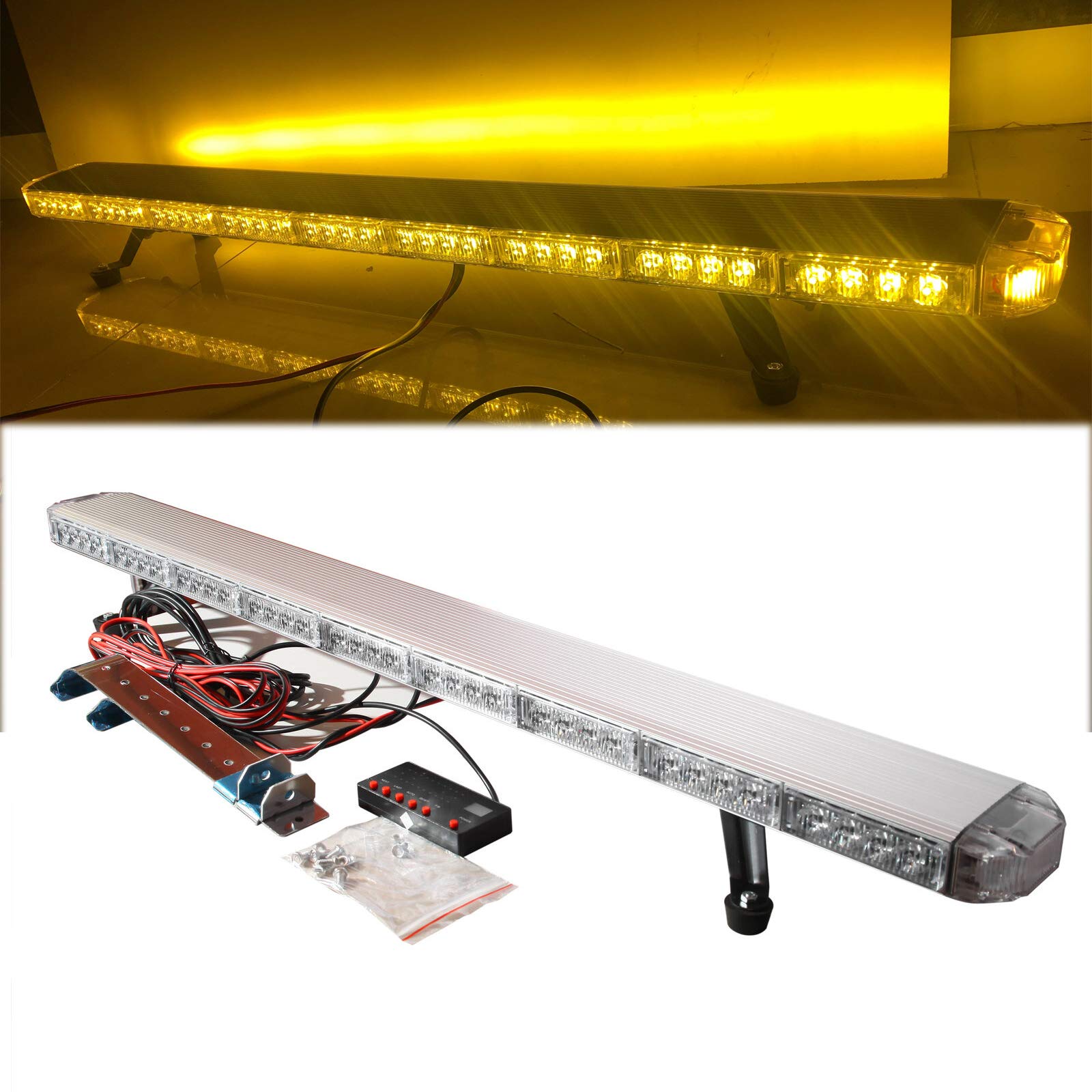 Buy HOTSTORE 45" 78 LED Emergency Warning Light Traffic Advisor Light