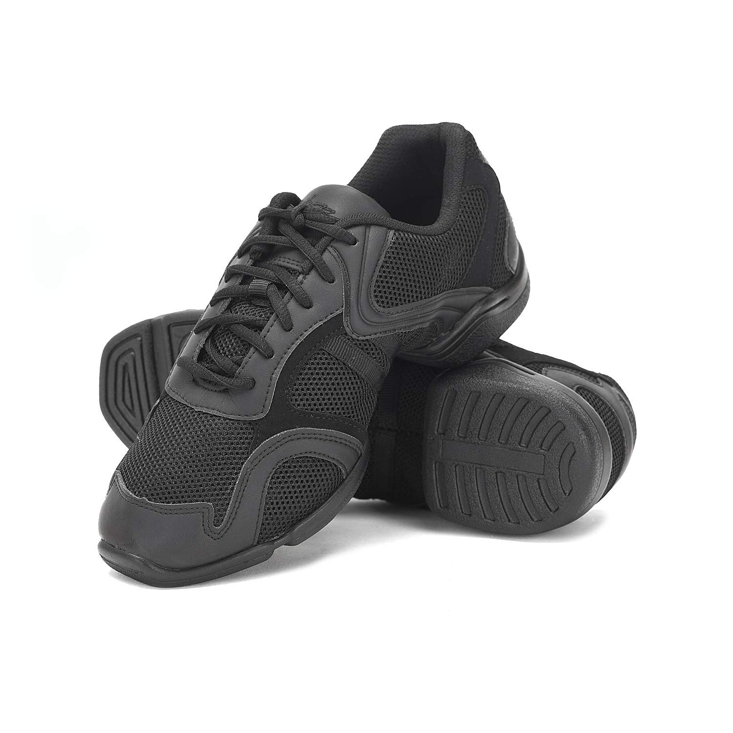 Skazz By Sanshawomens Dance Studio Exercise Sneakers Mesh Man Made