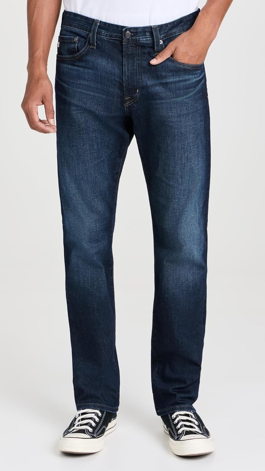 AG Adriano Goldschmied Men's Protégé Classic Straight Fit Jeans 32" - Image 2