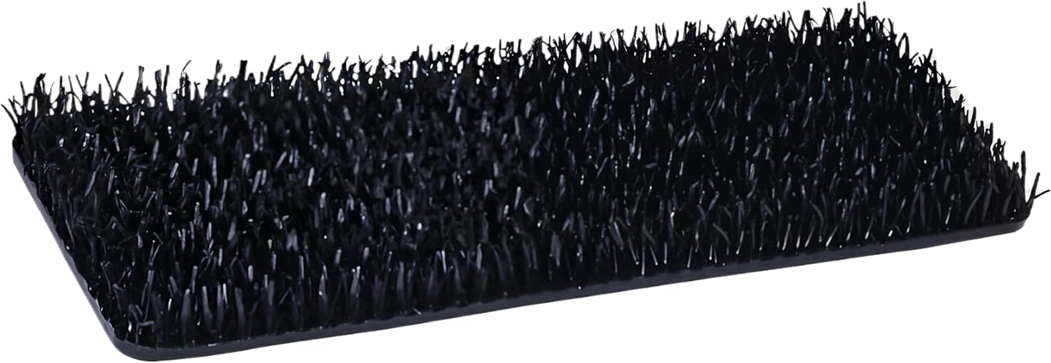 Semi Truck Step Mat, 16 x 5 inches, Black Brushed
