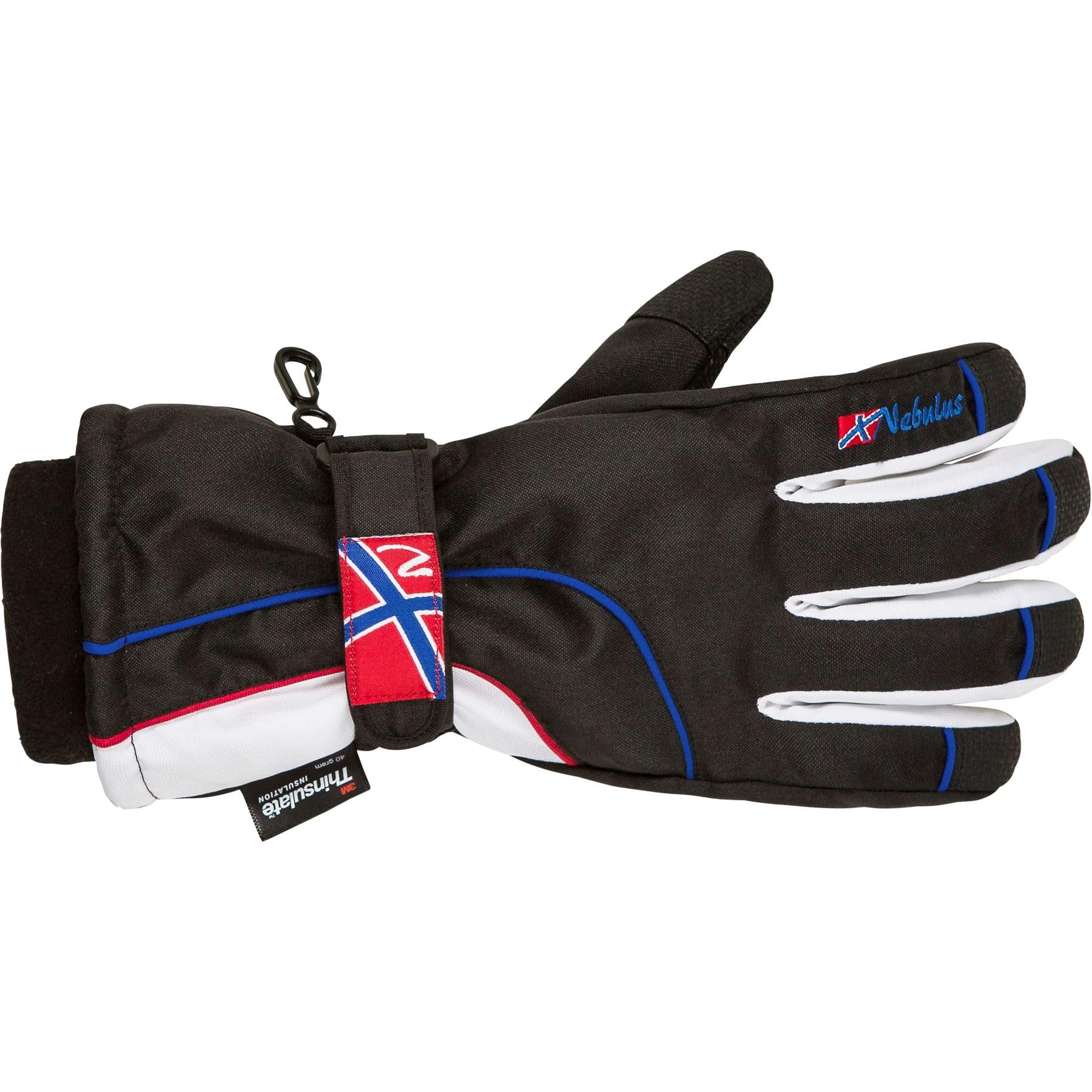 Nebulus Skihandschuhe Snowboardhandschuhe schwarz, Klassische, Wasserdicht, Warm, Praktisch, Hochwertig, Herren, Männer, Wintersportler, Polyester, Handschuhe