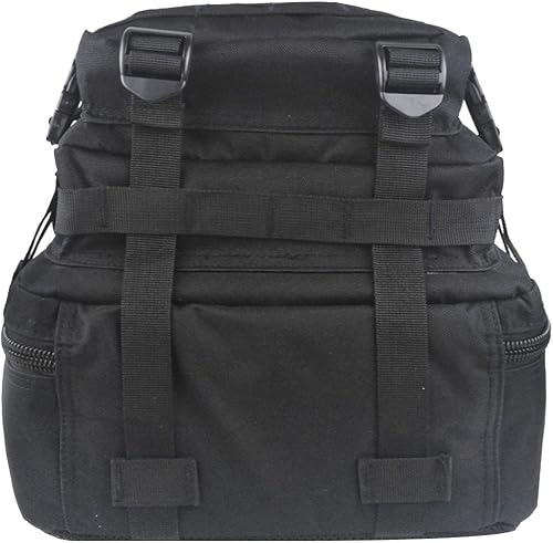 Miniatura 5 de VIIDOO Mochila táctica negra Mochila táctica militar grande ejército paquete de asalto de 3 días Mochila Molle Bag Mochilas, Negro -, Táctica militar