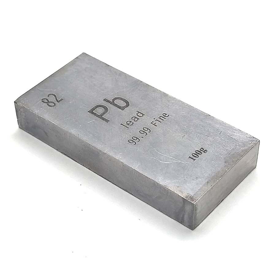 Amazon | 元素標本 鉛 Pb (インゴット・100g) | 岩石・鉱物