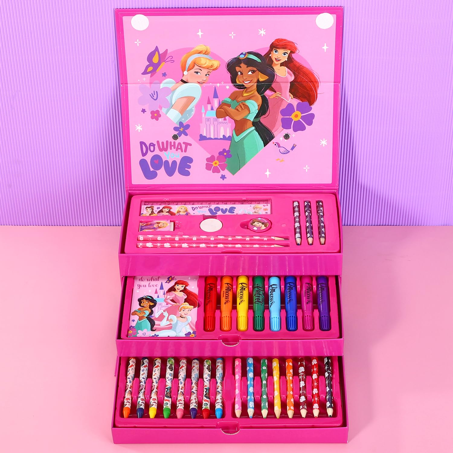 Set di cancelleria da colorare Paw Patrol Matite colorate