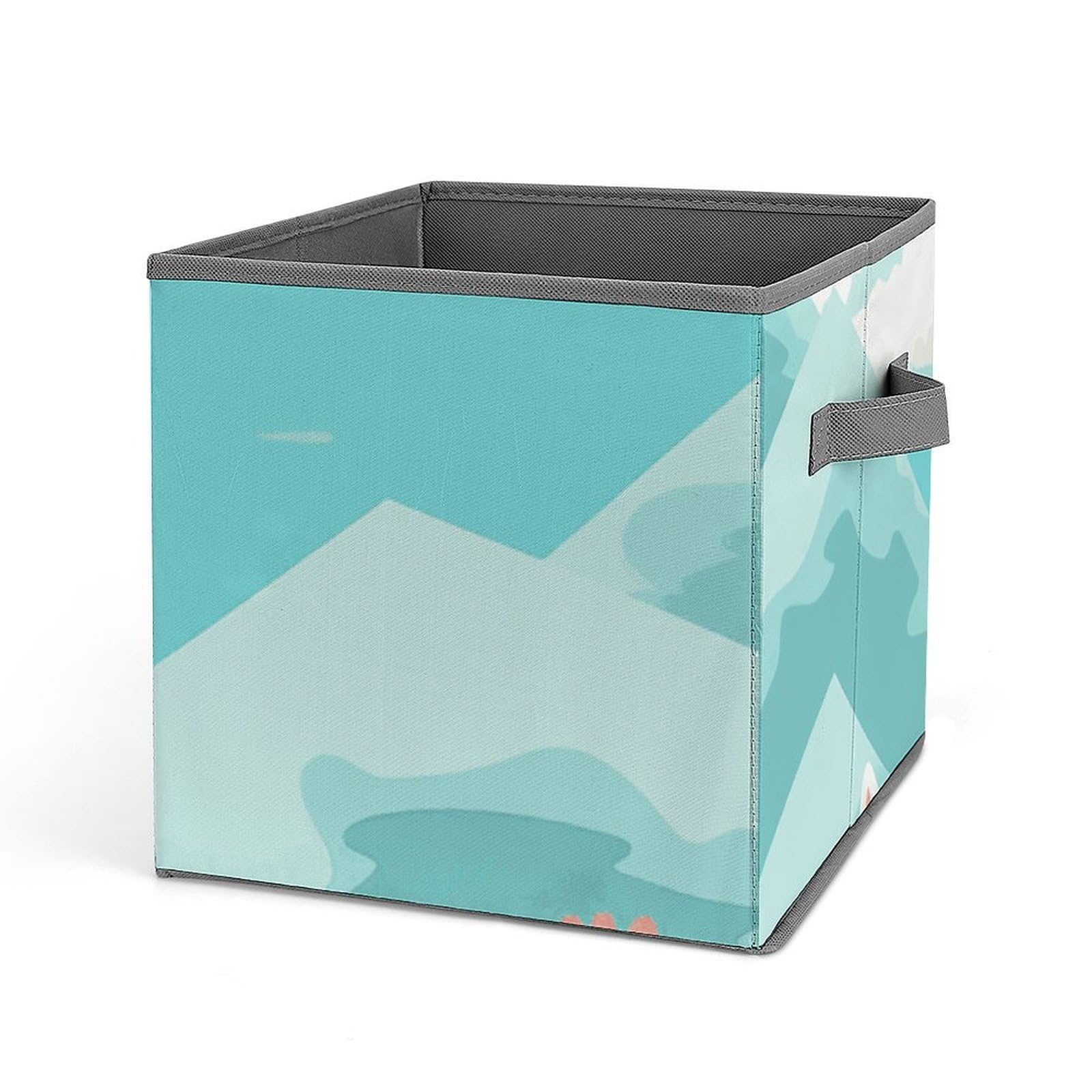 Boîtes de rangement en alpaga pliables 26,7 cm pour vêtements