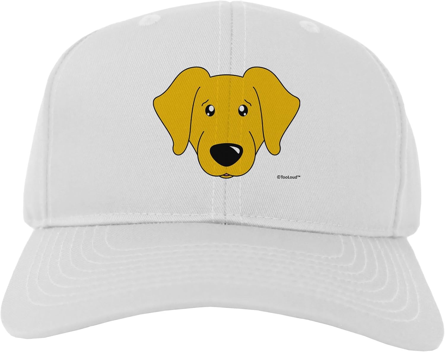 TOOLOUD Cute Yellow Labrador Retriever Dog Adult Baseball