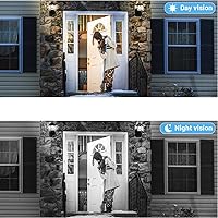 Vista 3 de H6 - Timbre de video inalámbrico WiFi, timbre inteligente con sistema de cámara WiFi, timbre de video con cámara de visión nocturna, sensor