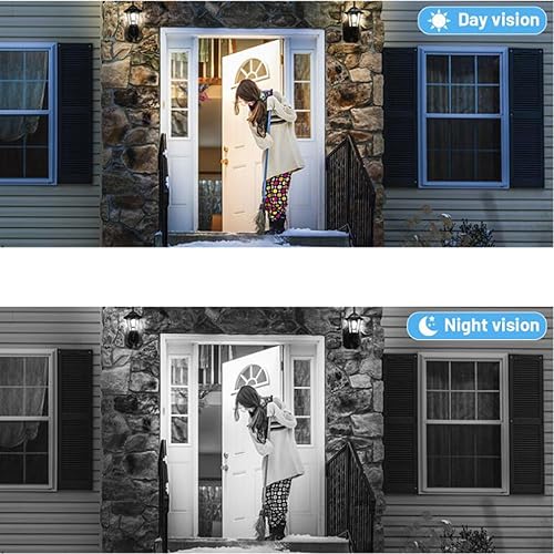 Miniatura 3 de H6 - Timbre de video inalámbrico WiFi, timbre inteligente con sistema de cámara WiFi, timbre de video con cámara de visión nocturna, sensor