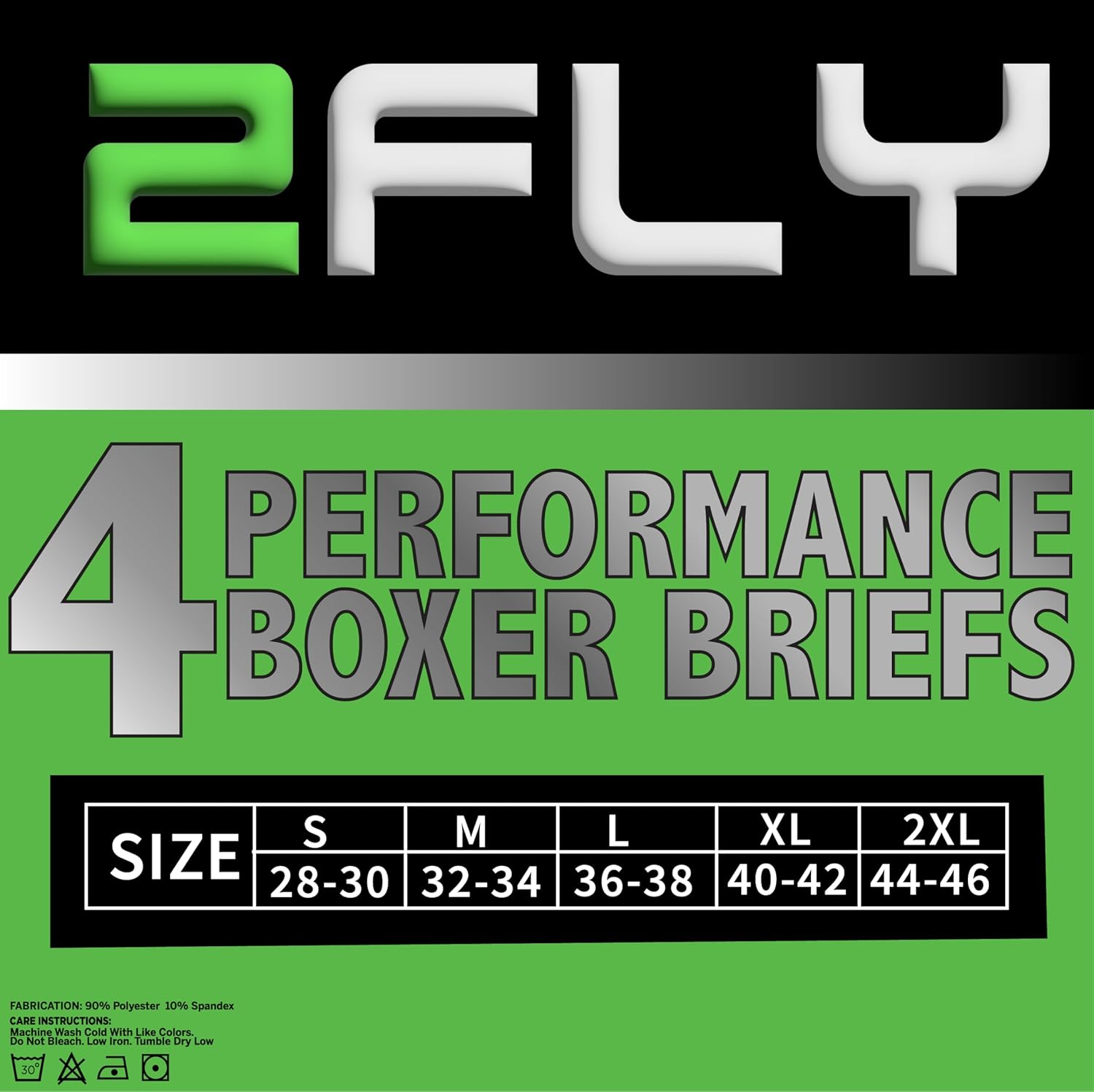 2FLY Mens Boxer Briefs Multipack Ultra Soft, Active Stretch Underwear - Image 3