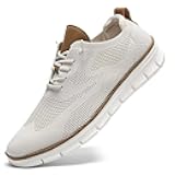 Men's Casual Dress Shoes Comfort Walking Shoes Mesh Knit Lightweight Breathable Sneakers