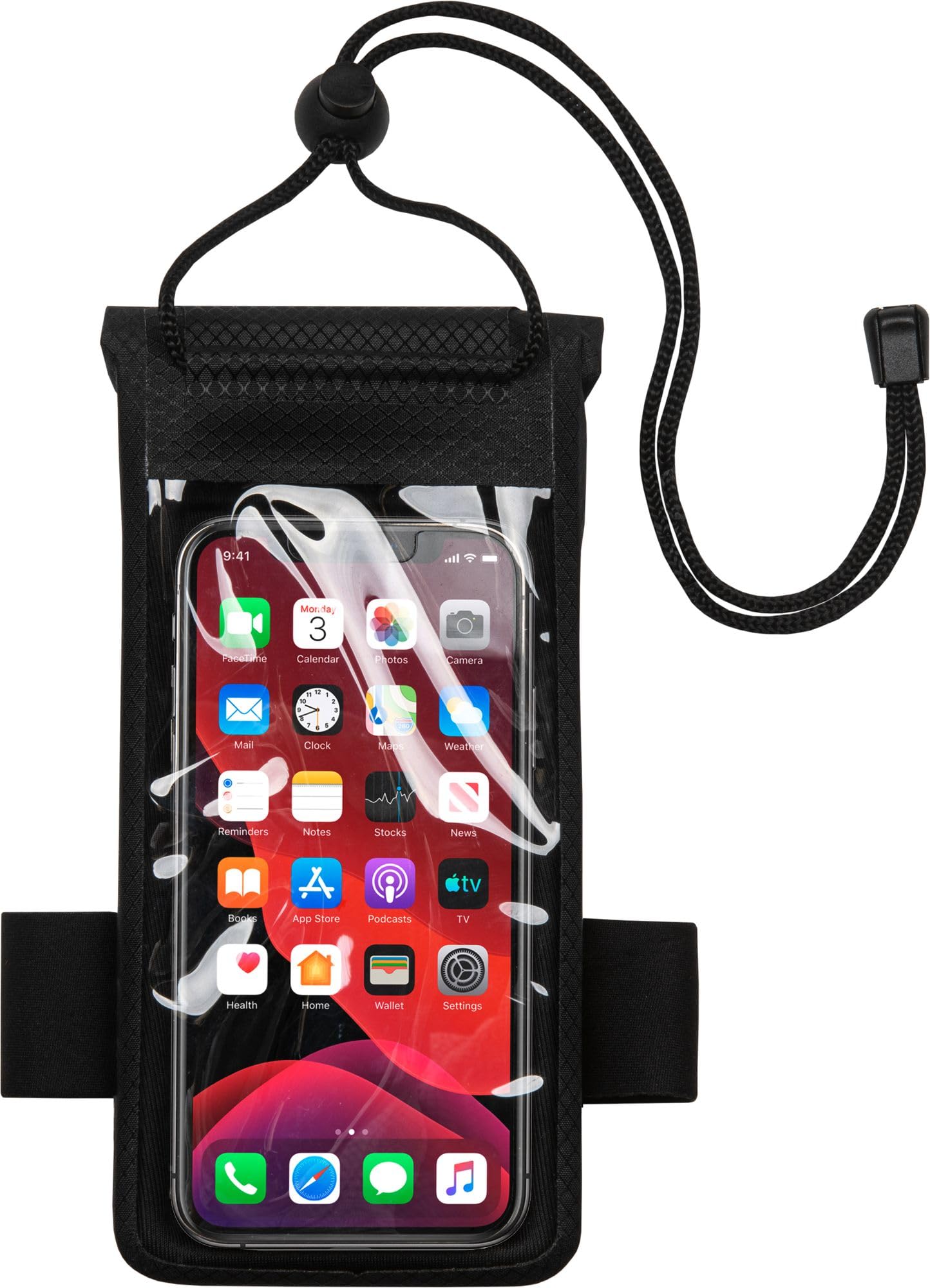 Cressi Float Case Floating Dry Phone Case Black 7'' - Waterproof Protective and Floating Smartphone Case, Black, 7'', Unisex - Image 4