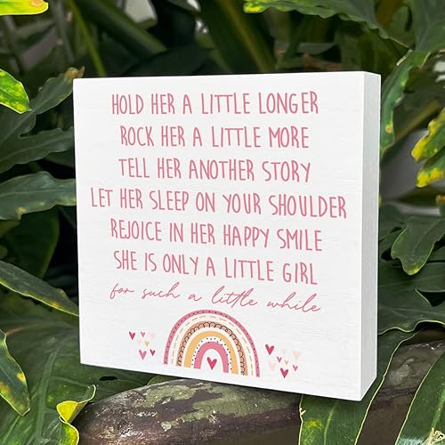 Miniatura 10 de Letrero de madera para habitación del bebé, con texto en inglés You Were Made with Love, decoración de escritorio inspiradora para dormitorio de