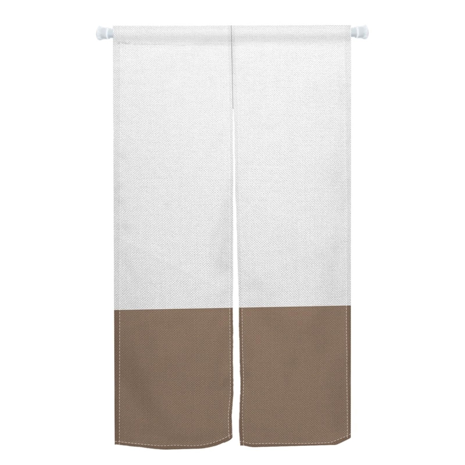 WEQYFDC Blackout Door Curtains Door Curtains Kitchen Bedroom Doorway Decor Drapes Entrance Partition Hanging Blackout Half Curtain(Color7,85x150cm)