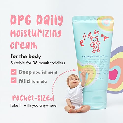 Miniatura 2 de DPG Crema hidratante diaria para bebés, crema facial hidratante para niños, crema facial y loción corporal para bebé, hidratante facial para piel