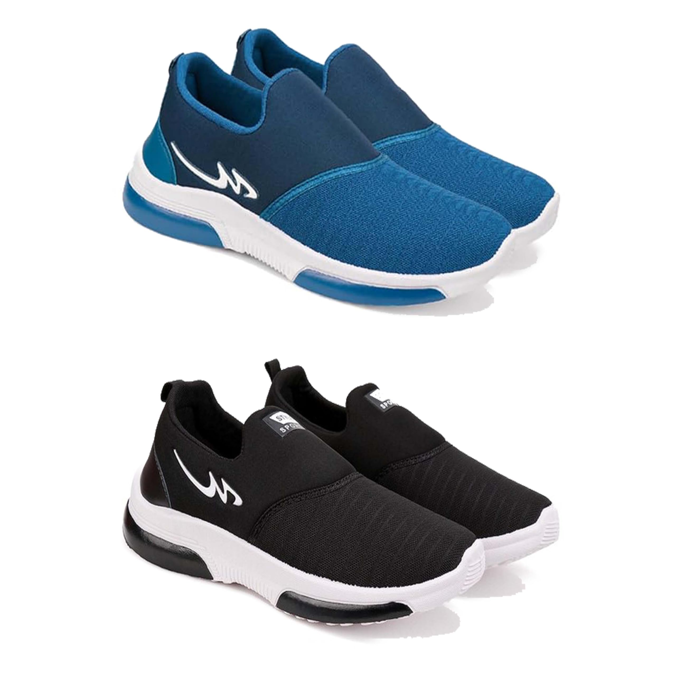 drackfoot Men's Sports Shoes Collection Gym,Running,Men's Sports Shoes for Every Sport GR-(Combo-2)-1077-1076-picture-21
