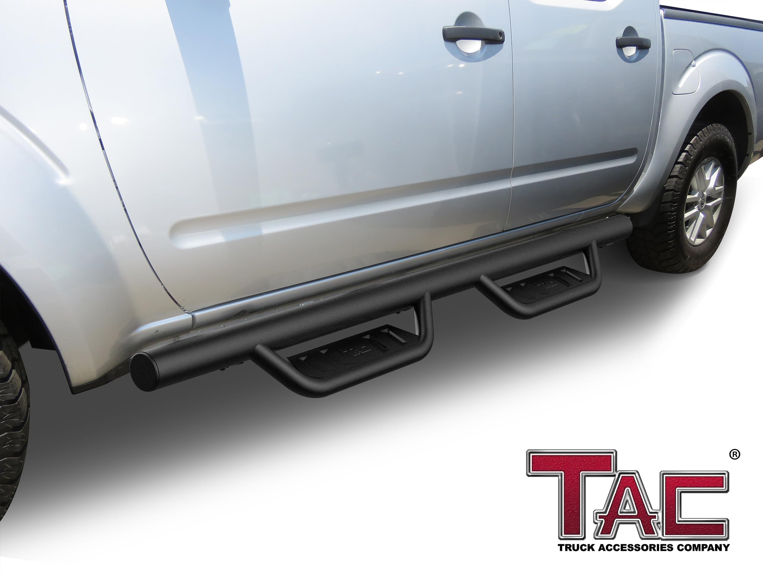 TAC Running Boards Side Steps Compatible with 2005-2024 Nissan Frontier Crew Cab | 4